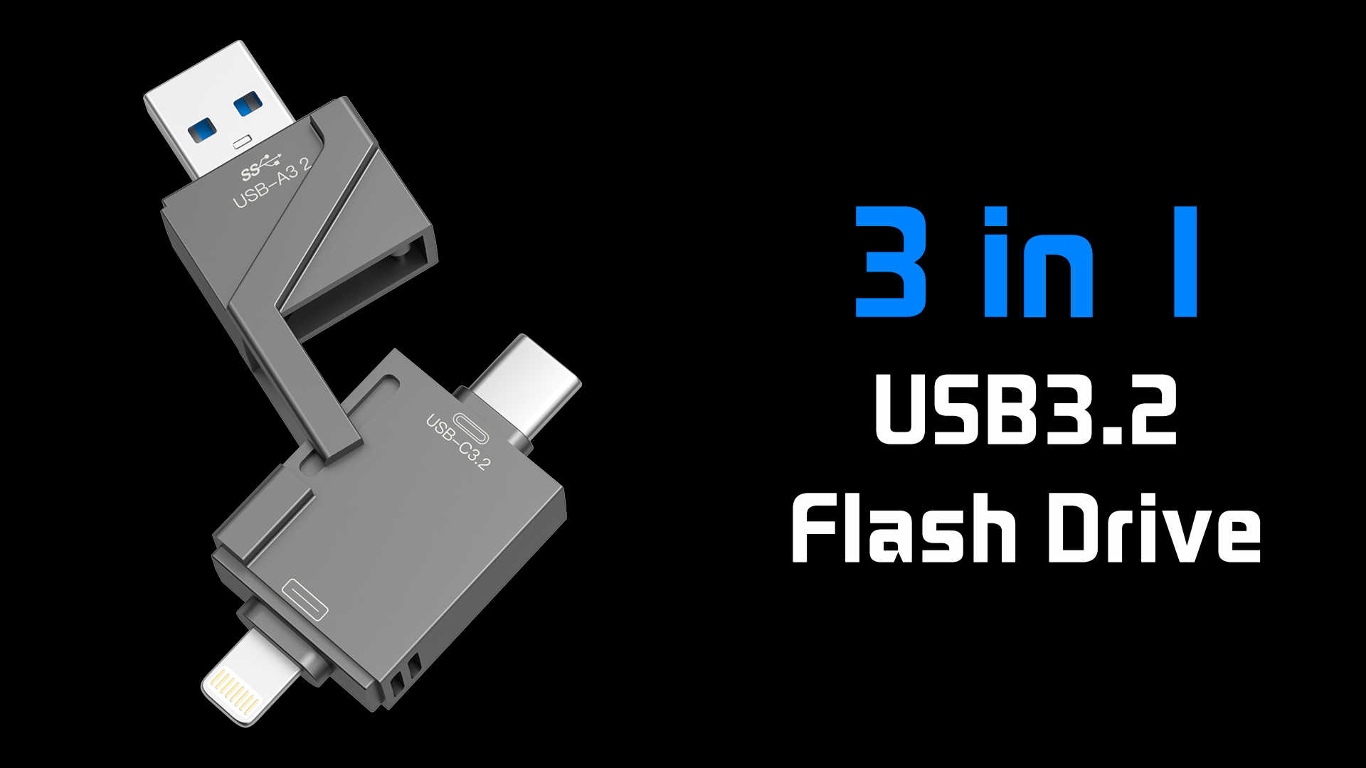 Roterende splicing USB -flashaandrijving